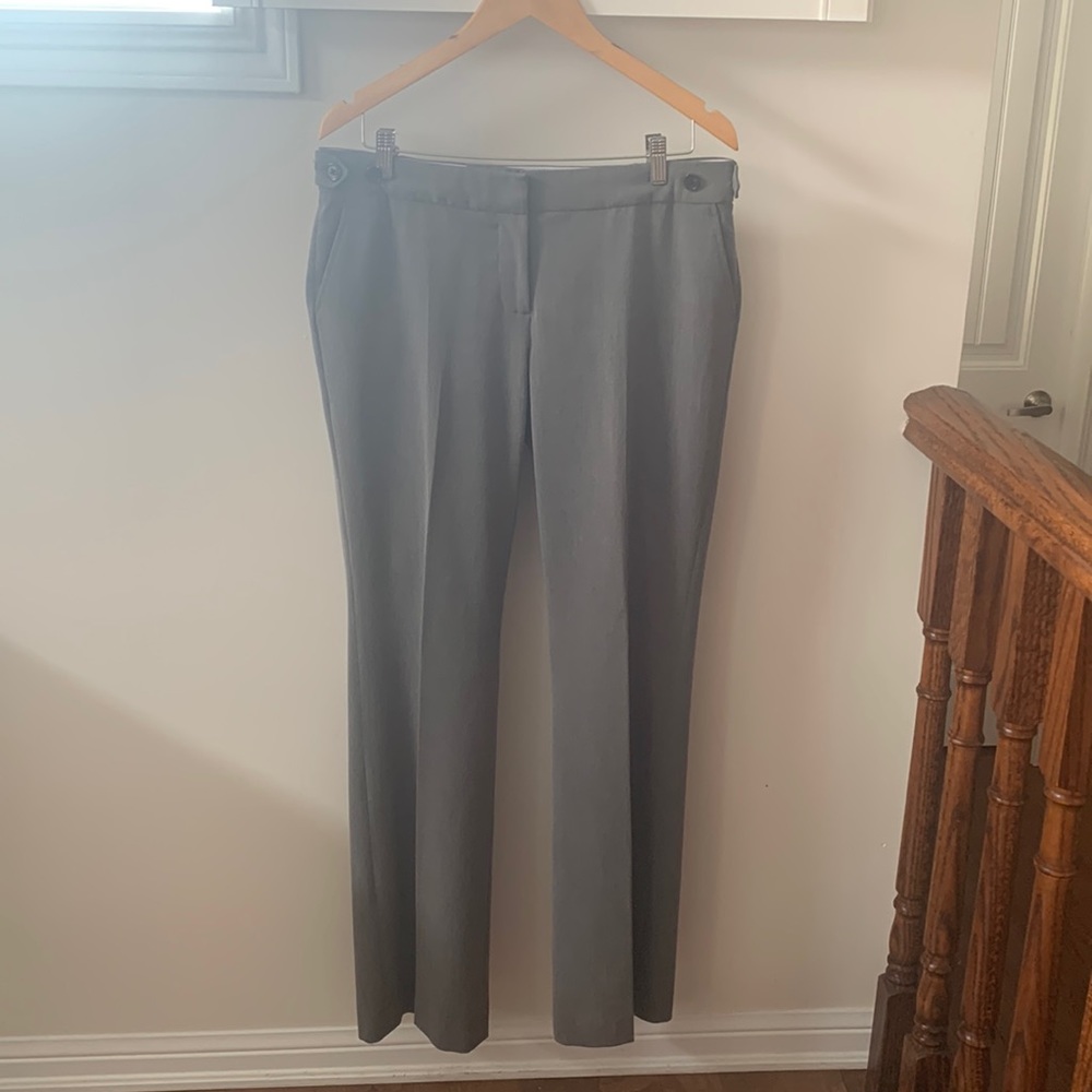 Cassis, Sz 8, Elegant gray straight leg trouser
